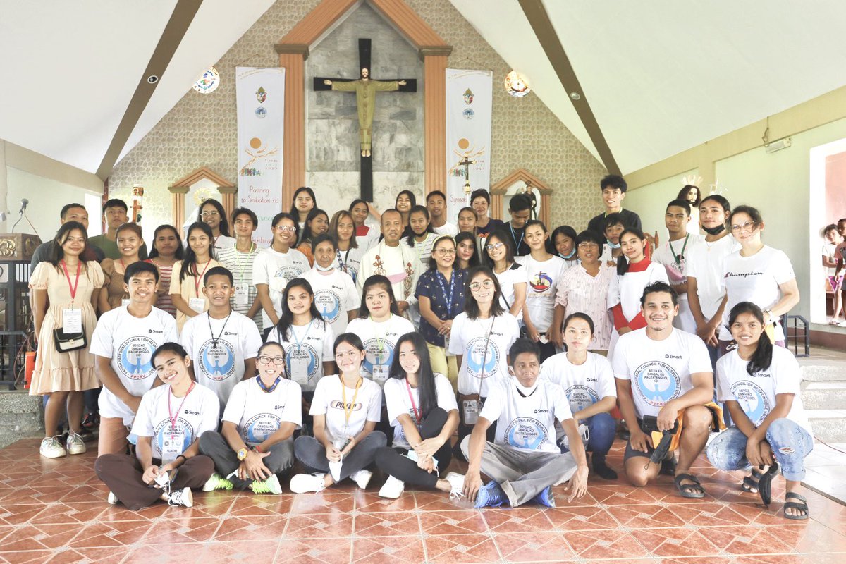 mayocesar's tweet image. PPCRV Send Off Rite at San Vicente Ferrer Parish in San Vicente, Buhi, Camarines Sur. #PPCRV #MakaPilipinas #Halalan2022 #Eleksyon2022