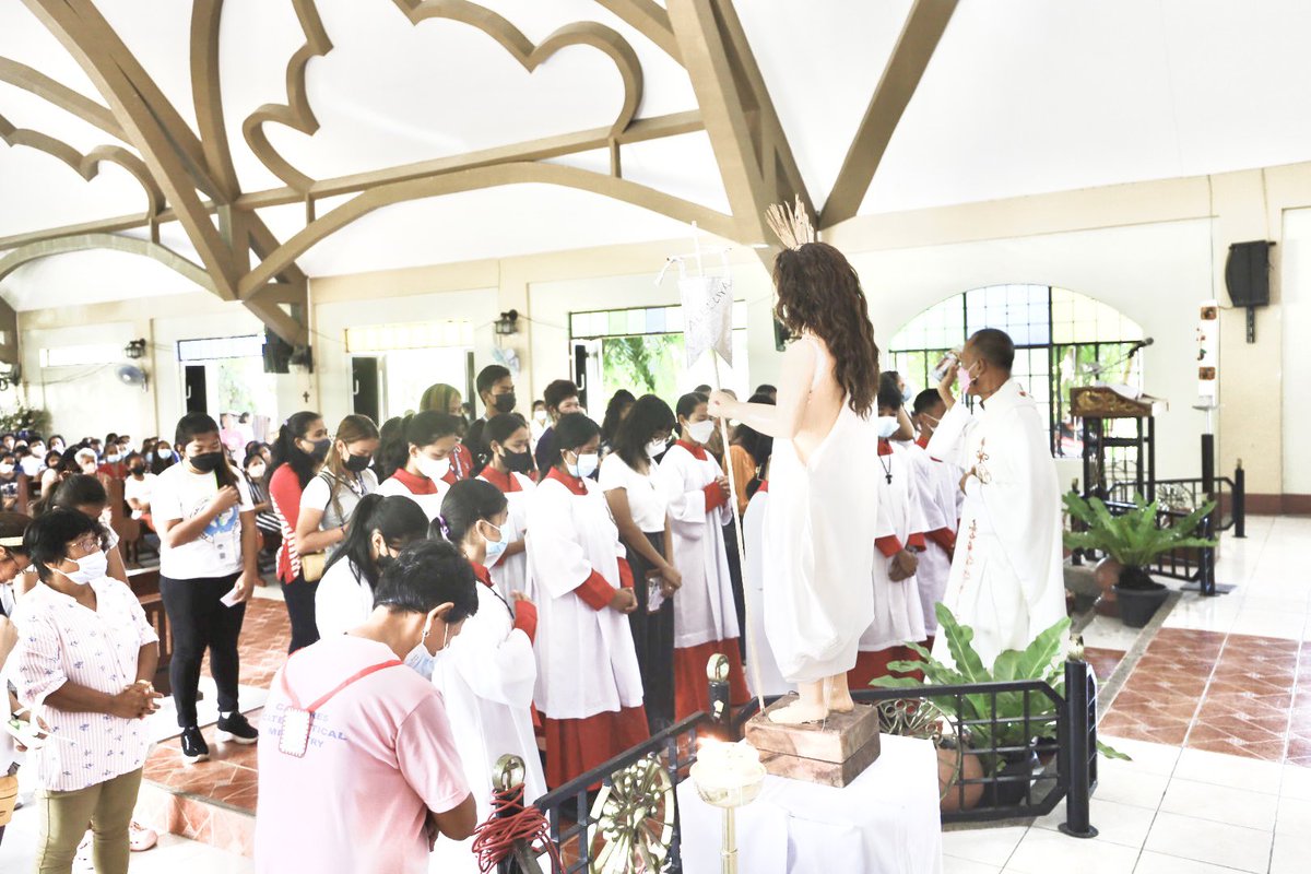 mayocesar's tweet image. PPCRV Send Off Rite at San Vicente Ferrer Parish in San Vicente, Buhi, Camarines Sur. #PPCRV #MakaPilipinas #Halalan2022 #Eleksyon2022