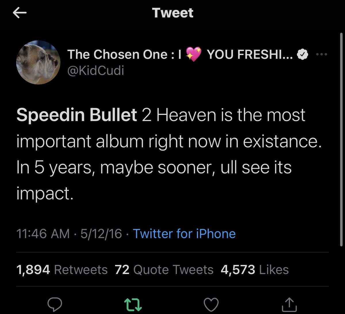 cud1i's tweet photo. TO THIS DAY @KidCudi https://t.co/IPgWfhmQZr