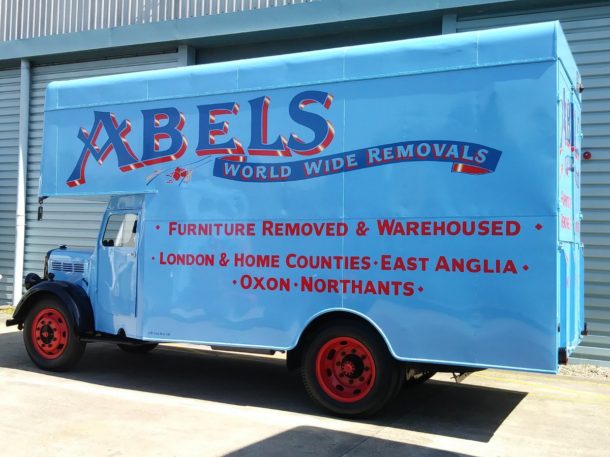 AbelsMoving's tweet photo. Keep an eye out for our historic removal vans taking part in today's #HCVS #LondontoBrighton run. Starting bright & early from #CrystalPalace this morning! https://t.co/mv76dfRnXN