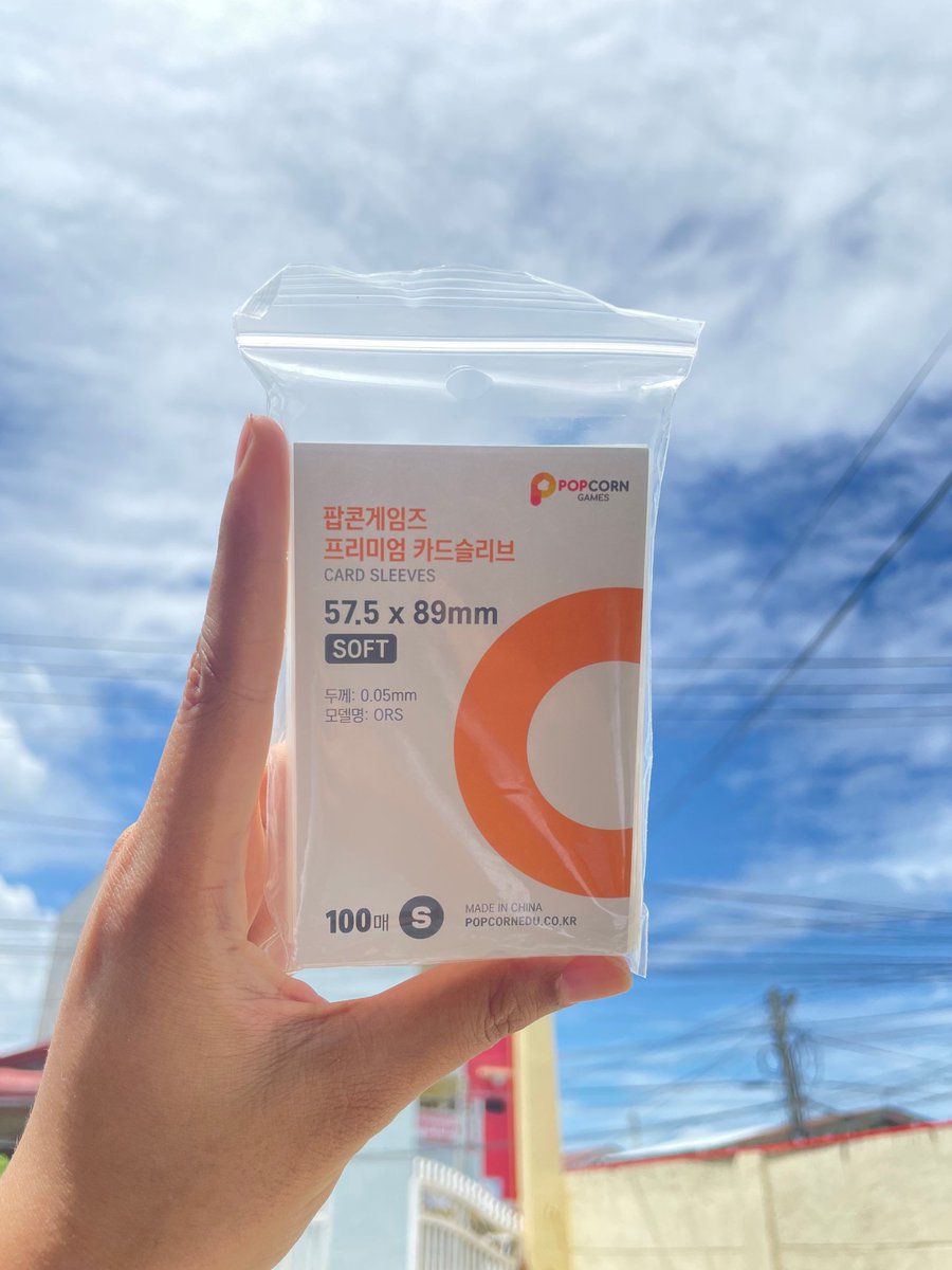 BumbleBudol's tweet photo. WTS LFB PH

Popcorn sleeves

Hard
- Purple 56x87mm
- Dark Blue 59x92mm

Soft
- Orange 57.5x89mm

💸 P90
📍Cebu
👉🏼 Onhand
👉🏼 Can do meet up within IT park on weekdays https://t.co/ELkYw2gcCF