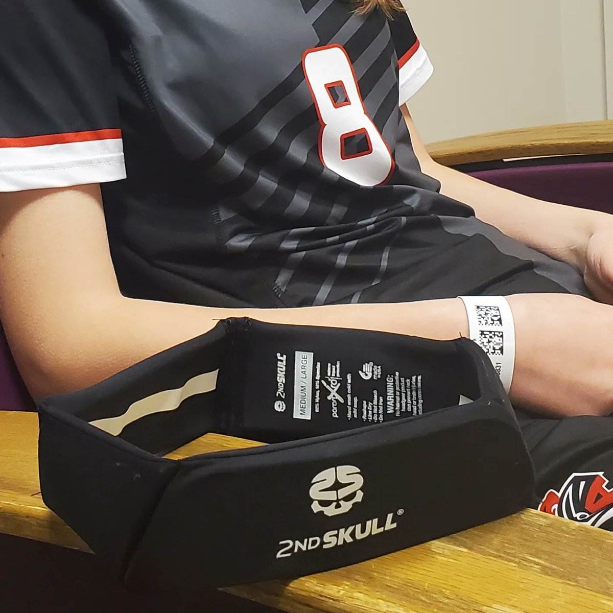 KaraStone40's tweet photo. As parents, @Coach_Stone_MT &amp; I will never be able to thank @2ndSkull enough for their product. It was the only thing that saved Jade today and why her concussion isn't severe. The other player wasn't wearing a 2nd Skull &amp; you would never believe they suffered from the same hit https://t.co/bgKSav13ju