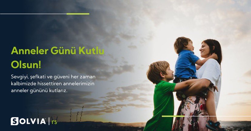 RsSolvia's tweet photo. Sevgiyi, şefkati ve güveni her zaman kalbimizde hissettiren annelerimizin anneler gününü kutlarız.

#SolviaRs #AnnelerGünü https://t.co/uPYKhLfbMz
