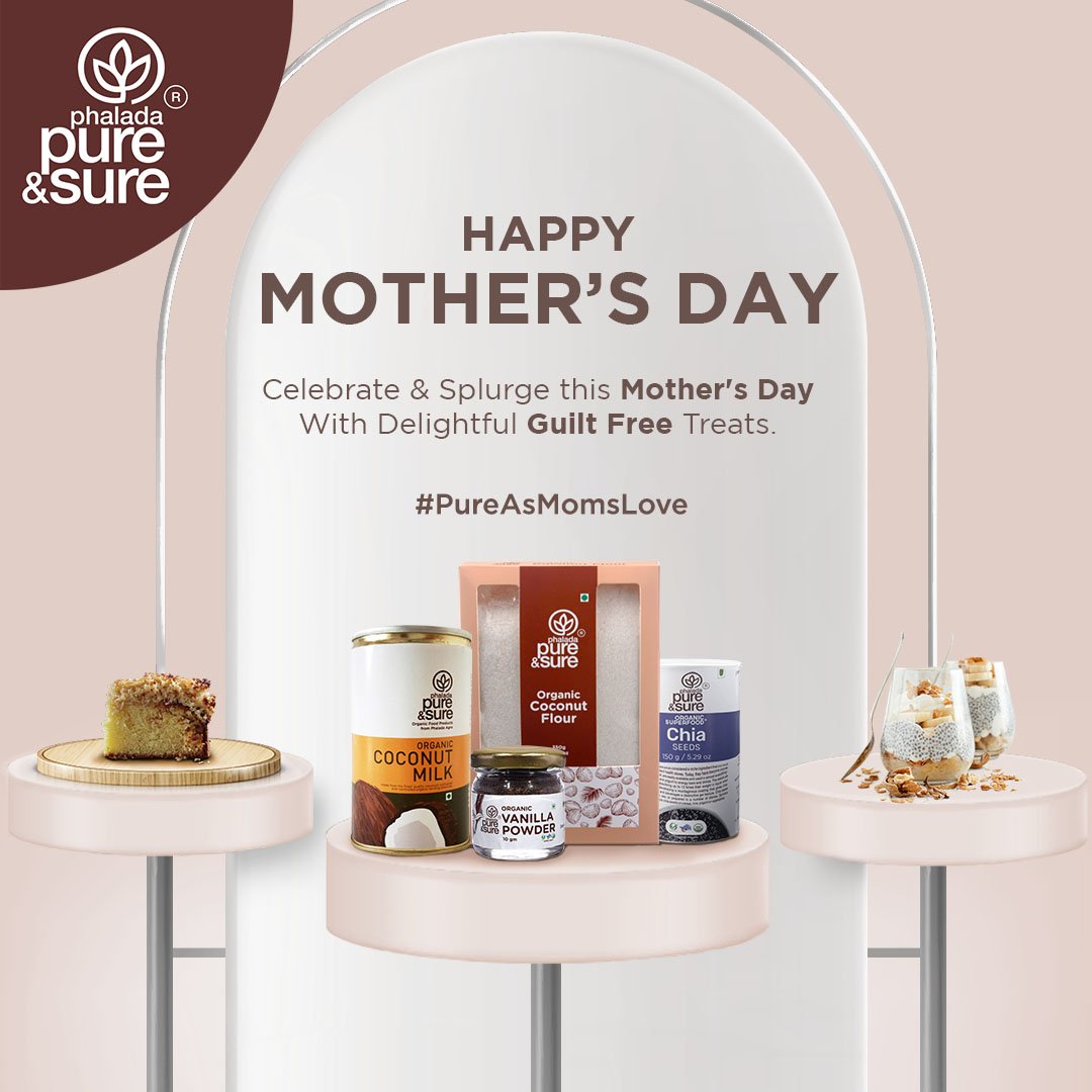 pureandsure's tweet photo. Here's wishing you a joyous, calm and funfilled Mother's Day, celebrate it with delightful &amp; healthy guilt free treats which is #PureAsMomsLove. Happy Mother's Day!

#PureAndSure #MothersDay #moms #SundayVibes #HappyMothersDay https://t.co/DnYmavYr95