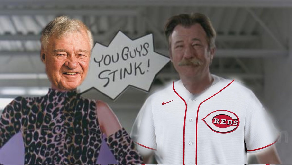 OpieRoberts's tweet photo. Maybe this will motivate the @Reds!! https://t.co/WeXoZ9UNLH
