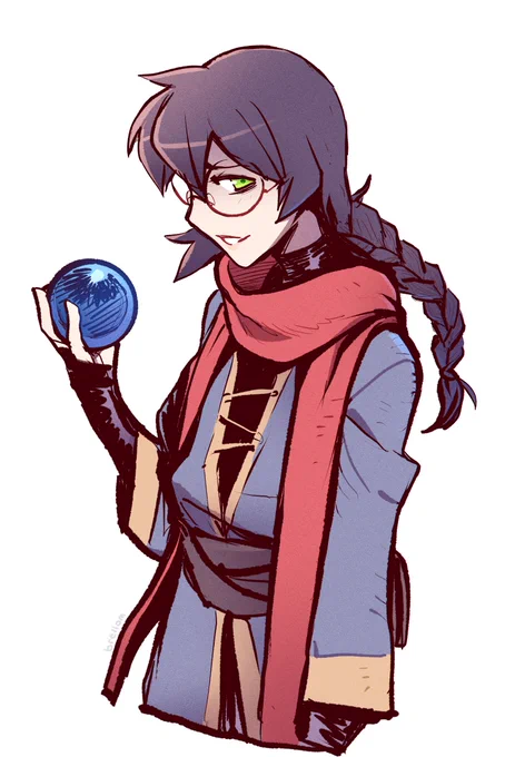 Amaranth, a witch? Ridiculous, Amaranth is too inept to be good at anything, let alone lying. I'd have to be dumb to believe there was a powerful witch at the heart of the kingdom masquerading as a simple fool. 