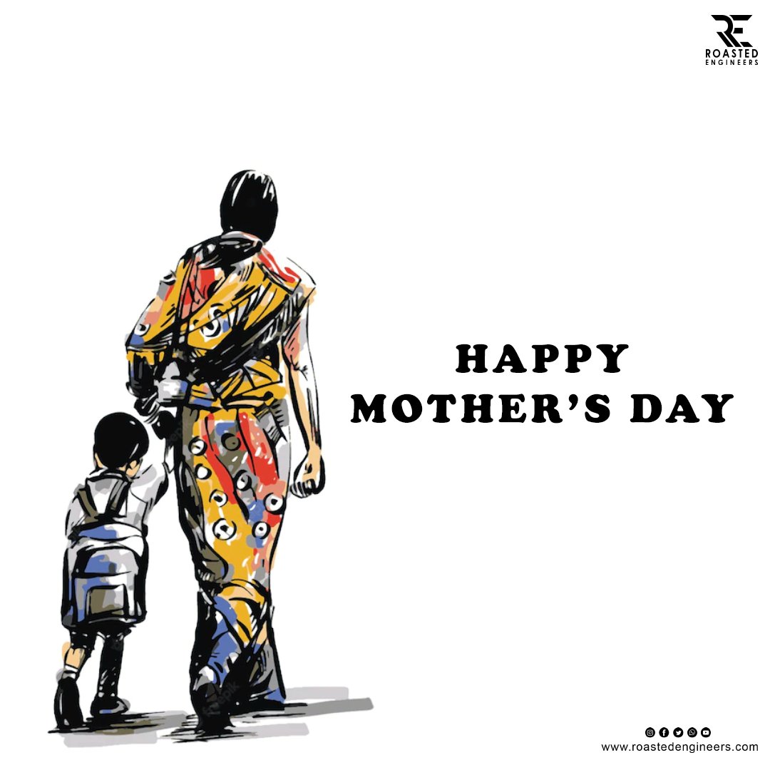 gangsofre's tweet photo. Mother
A biggest emotion in a men's life.
A biggest support system in a women's life.
The biggest motivator in the family.
Thanking all the wonderful mother's on this planet
Roasted Engineers celebrates a #HappyMothersDay
#MothersDay #HappyMothersDay2022 #roasted_engineers https://t.co/74rI9XnMkb