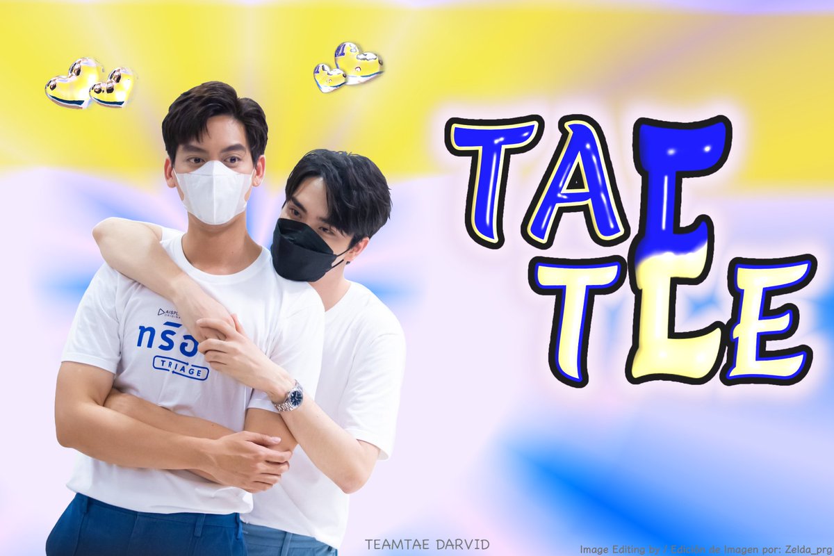 Zelda_prg's tweet photo. 🥰 Something with a lot of love & dedication that was born in me to make this adorable & charming couple.
🙏🏽😊 I hope you guys like it.
#TaeTee 💙💛
#เต้ตี๋ 🐻🐰
#Standfor2T
#TaeDarvid 🐻
#TEeThanapon 🐰
#TheRealCouple 👑👑
#ChocoMallow 🍫☁️
#เต้ตี๋ชู้รักเรือล่ม
#เต้ติสชีวิตโลเทค https://t.co/2TqfGTcuRT