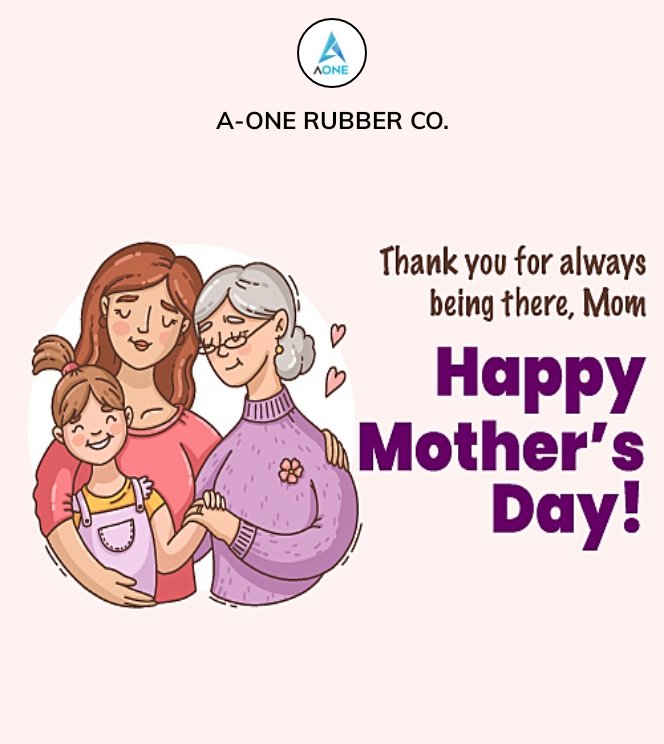 Words are never enough to thank you for all that you do. Happy Mother's Day

#rubberrollers #aonerubber
#MothersDay