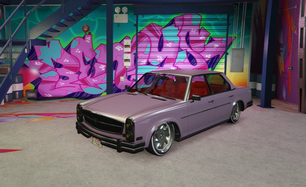Fxzzyface13's tweet photo. My 2 Simpson family cars 

1.0 (worn) vs 2.0 (two textures brushed and matte) https://t.co/auqL1iIRNG