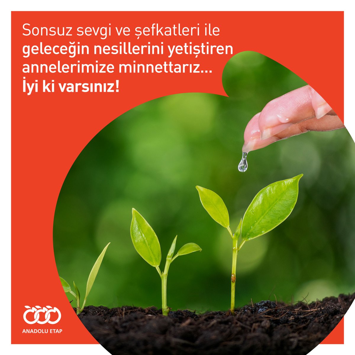 Kalplerindeki sonsuz sevgiyle bizi büyüten annelerimize teşekkür ederiz. Anneler Günü kutlu olsun! #AnadoluEtap #SağlıklıNesillerİçinSağlıklıMeyveler #AnnelerGünü