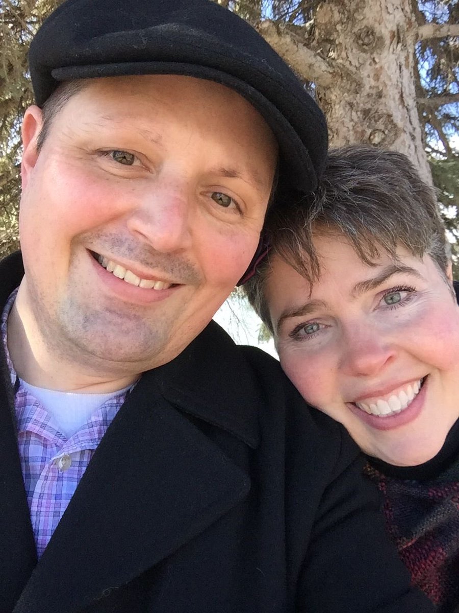 SmartVO's tweet photo. Well, it has been a hard few years since my wife’s passing. But sometime in the past year or so I met @spicynoodlez, and we connected intensely. During this last spring break I flew out to visit her. Then I asked her to marry me. And she said yes! ❤️ https://t.co/AO4q0xGssh