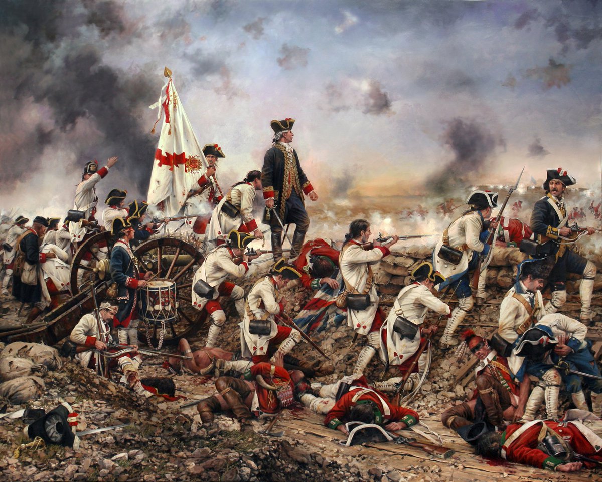 ConlaHdHistoria's tweet photo. 8 de mayo 1781

Acaba la BATALLA de PENSACOLA. Este enfrentamiento angloespañol por el control de las Floridas, supuso una victoria que ayudaría a George Washington a derrotar a los británicos

Hoy, celebran esa victoria en el "Galvez Day" honrando al malagueño BERNARDO DE GÁLVEZ https://t.co/bZDNK226eT