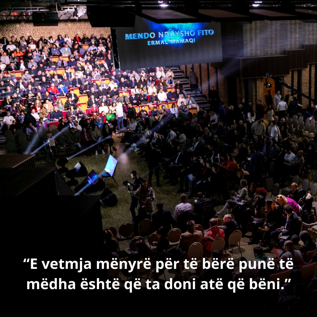 al_tidi's tweet photo. Nuk do të kesh asnjëherë sukses nëse bën diçka që nuk e ke pasion.

Dhe e kundërta, kur diçka e do me të vërtetë, do ta arrish pavarësisht pdo sfide e vështirësie që mund të hasësh gjatë rrugës.

Cila është ajo gjë, që ju e bëni me dashuri?
.
.
.
#quotesmotivation https://t.co/o9oGp0gtYH