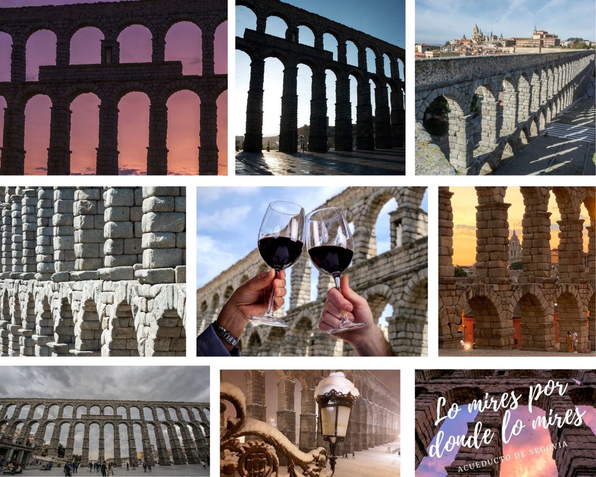 TurismoSegovia's tweet photo. 😍¡Lo mires por donde lo mires el Acueducto impresiona, maravilla, sorprende…! 
#AcueductoDeSegovia #RedescubreSegovia https://t.co/EGfi0aax84
