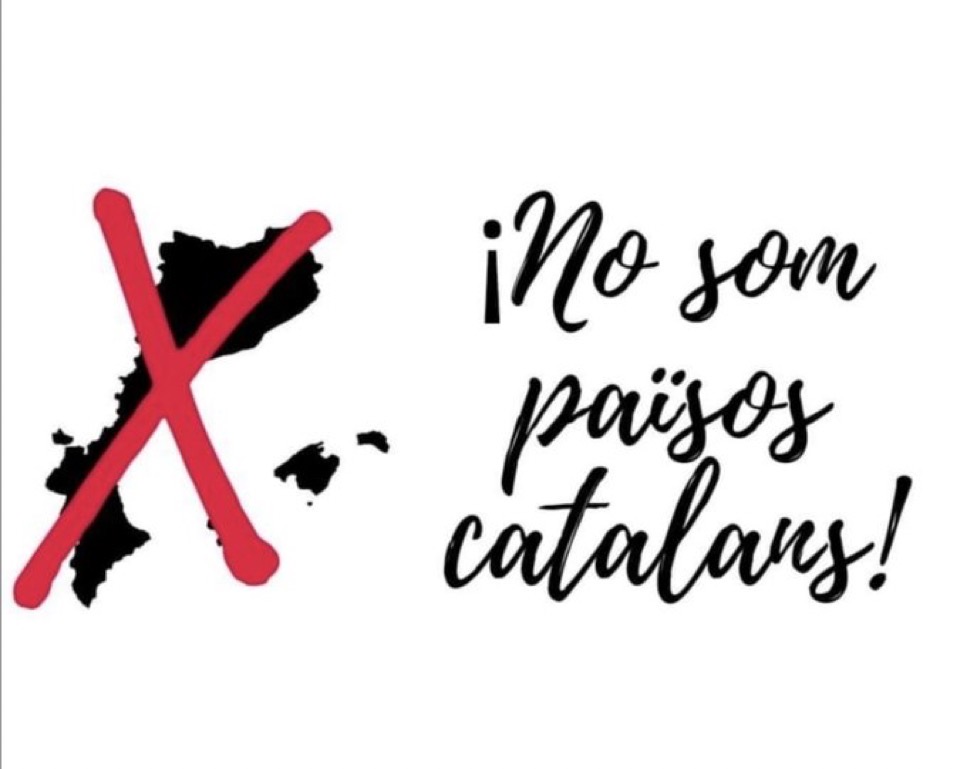 Pableraso's tweet photo. Los siento @compromis, lo siento @SocialistesVal, lo siento #Botànic, por mucho que os empeñéis, nunca hemos sido ni seremos jamás Països catalans🤷🏽‍♀️ https://t.co/c92gTHEQJX