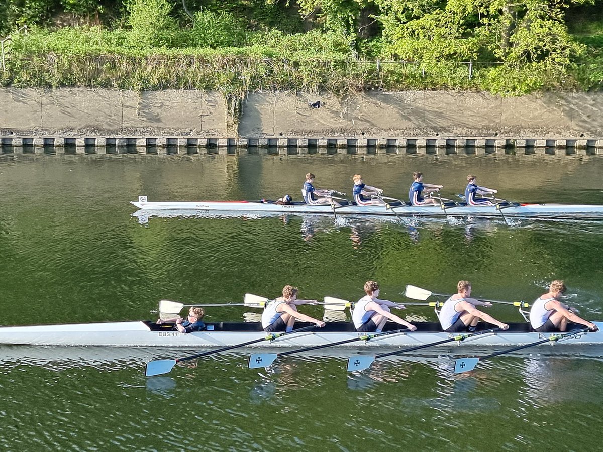 ZackHills8's tweet photo. Great day of rowing yesterday at Durham City Regatta, single is improving all the time, great to make the final in my 1st doubles race and great win in the J15 4X+

We go again today...
@DSBC1847 https://t.co/lcEX27AEYy