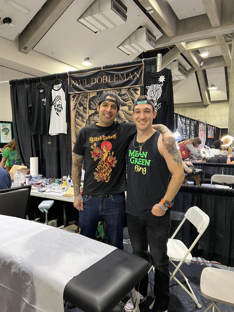 BlueMoneyFinan1's tweet photo. Figured I’d doxx myself finally and show y’all what my mom and I minted today #ink #pauldobleman #continuingatradition
Happy Mother’s Day to my awesome mom! She got a #horitomo #monmoncats #tattoo https://t.co/kcfMPJdxID
