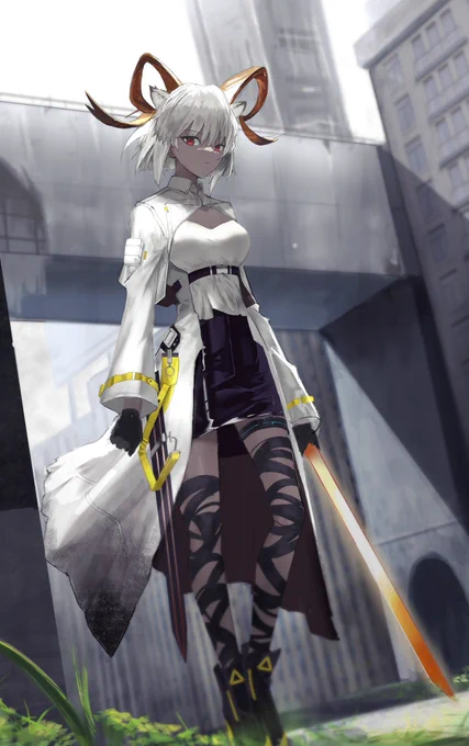 かっこかわいい女の子描いてます
#GWはフォロワーさんが増えるらしい 
#アークナイツ 