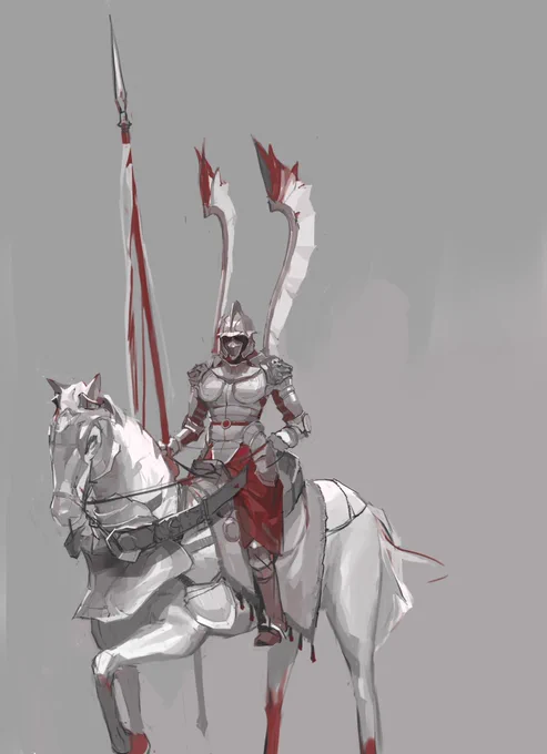 Winged hussar but heavier.. 