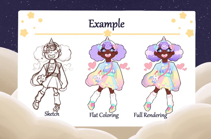 MustBeAGhoul's tweet photo. Its finally here.... 

My comi$$ion sheet!

I'll have four slots open, so first come first serve. If you want to use a style I've drawn before, go ahead and show it to me in my dms. The link to my ☕ will be in the next reply https://t.co/HDxYWbGyzy