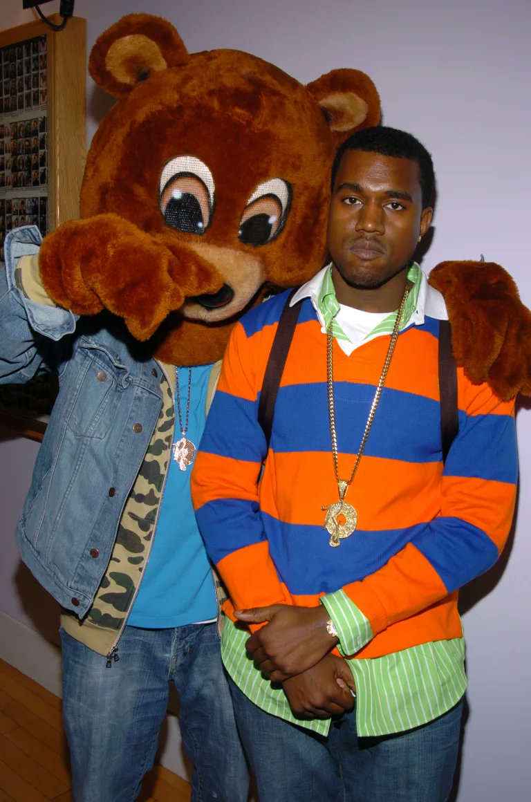 Mars & The Big Steppers on X: The college dropout era, 2004 Kanye West  knew from the start that his style would play a huge part in his persona.  And with a