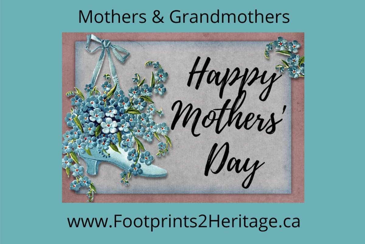 FP2Heritage's tweet photo. Happy Mothers' Day! Celebrating all of the Moms in our #familyhistory. Remembering the stories our female ancestors and always thankful for their contributions to our #heritage. #genealogy #MothersDay #FP2H https://t.co/TciLnmxsAv