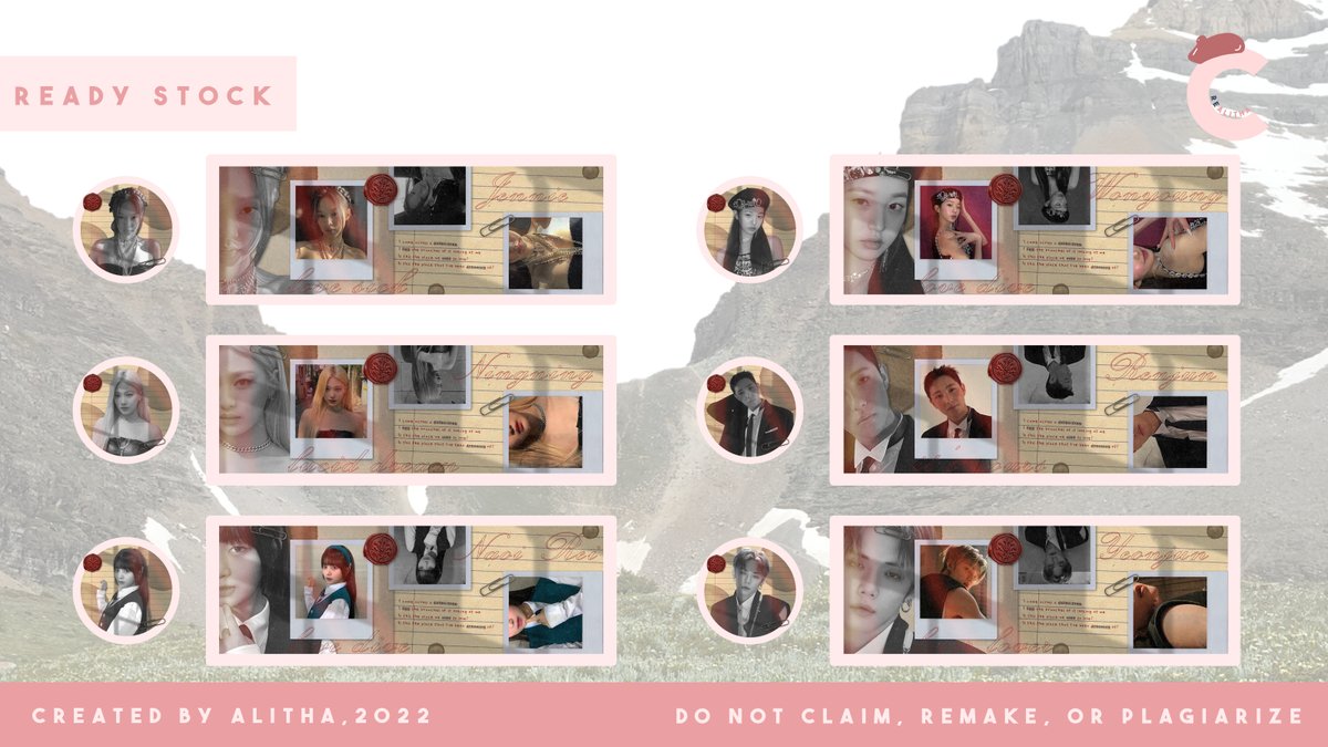 forprofneeds's tweet image. 🎀 Hi! Buat kalian yang lagi pengen jajan layout fancy dan aesthetic banget, boleh mampir ke @crealitha ya. Semua layoutnya ready stock dan cuma 11k aja loh. 

Chara Available: Jennie, Rei, Renjun
Sold: Yeonjun, Ningning, Wonyoung