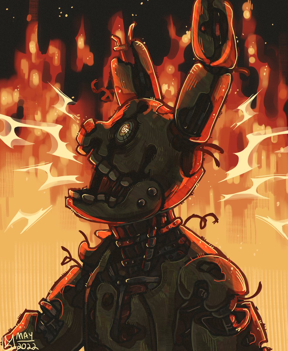 RT @tuff_png: I think I figured the fire out- #springtrap #fnaf https://t.co/86UXZKv5Ie