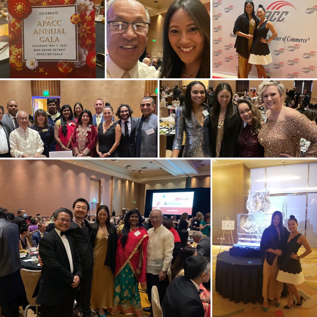 Celebrated the 2022 <a href="/APACC_Detroit/">APACC</a> Annual Gala <a href="/MGMGrandDetroit/">MGM Grand Detroit</a> on May 7th with so many fellow AAPI leaders &amp; businesses!  Recognizing all of their contributions to <a href="/PureMichigan/">Pure Michigan</a> was a complete honor.  #wmaaa @DucAbrahamson <a href="/miOttawa/">Ottawa County</a> <a href="/KatieBozek/">Dr. Katie Bozek, PhD</a> <a href="/DTE_Energy/">DTE_Energy</a> <a href="/meijer/">Meijer</a>