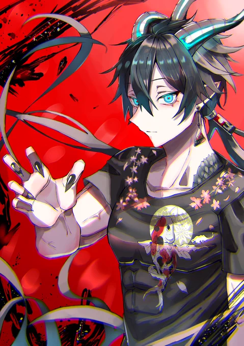 黒威無双#イラスト #絵柄が好みって人にフォローされたい 