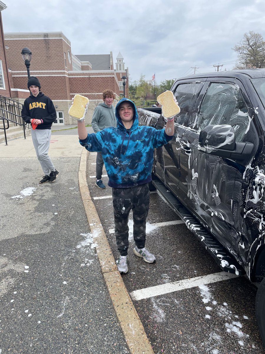 Shout out to car wash MVP #2 Luke Hartford!! Kid was everywhere today and the effort was unmatched!! ⁦<a href="/MHS_Wildcats_/">Milton HS Athletics</a>⁩