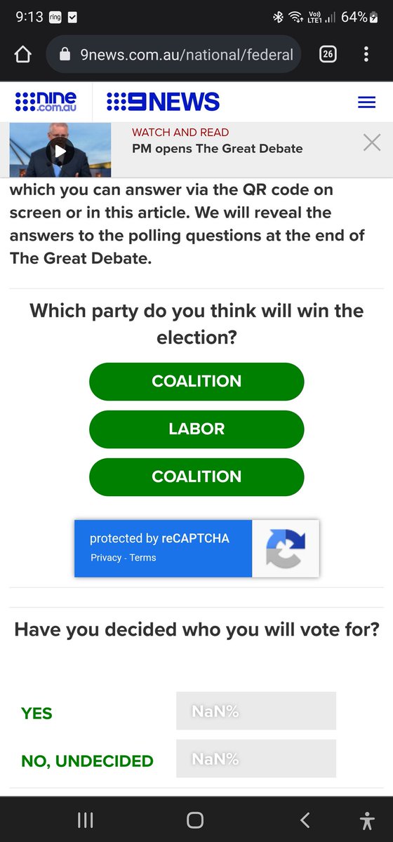 If this doesn't sum up how <a href="/Channel9/">Channel9</a> sees the election... #LeadersDebate