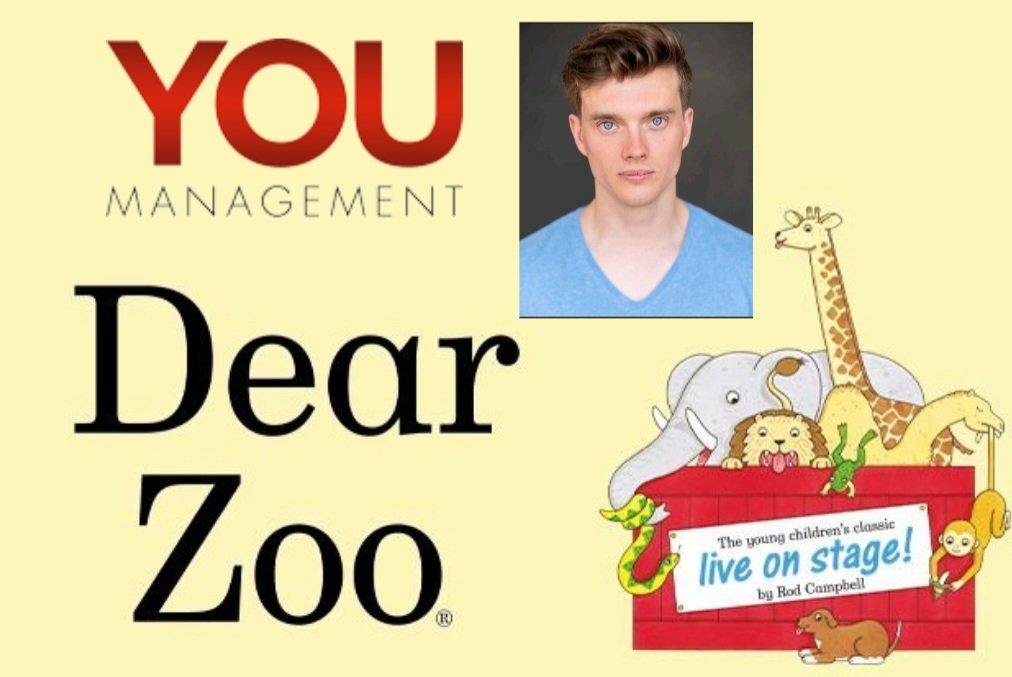 Hope our Luke Drewell has an amazing time touring in the Middle East with Dear Zoo Live #YOUmanagement #dowhatYOU❤️ #onlyatYOU