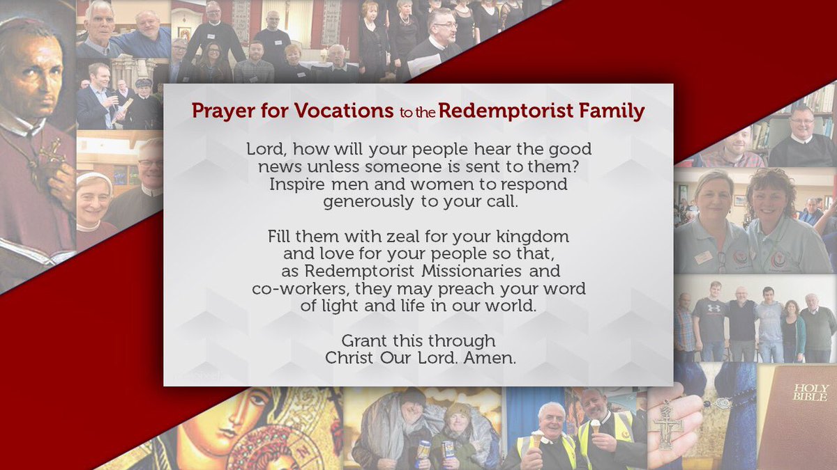 Red Communications (@redcomsireland) on Twitter photo On #VocationSunday we take time to reflect on our vocational calling. Extending the invitation to discern the #Redemptorist way of life. <a href="/redsireland/">@RedsIreland</a> <a href="/RedemptoristsGB/">Redemptorists GB</a> <a href="/bread4today/">Bread 4 Today</a> <a href="/VocationsIre/">Vocations Ireland</a> <a href="/DevittRed/">Seamus Devitt C.Ss.R</a> <a href="/redemptorists/">The Redemptorists</a> <a href="/IrishCathNews/">The Irish Catholic</a> <a href="/ScalaRetreat/">Scala Retreat Centre</a> <a href="/Scalanews1/">Scala News</a> On #VocationSunday we take time to reflect on our vocational calling. Extending the invitation to discern the #Redemptorist way of life. <a href="/redsireland/">@RedsIreland</a> <a href="/RedemptoristsGB/">Redemptorists GB</a> <a href="/bread4today/">Bread 4 Today</a> <a href="/VocationsIre/">Vocations Ireland</a> <a href="/DevittRed/">Seamus Devitt C.Ss.R</a> <a href="/redemptorists/">The Redemptorists</a> <a href="/IrishCathNews/">The Irish Catholic</a> <a href="/ScalaRetreat/">Scala Retreat Centre</a> <a href="/Scalanews1/">Scala News</a>