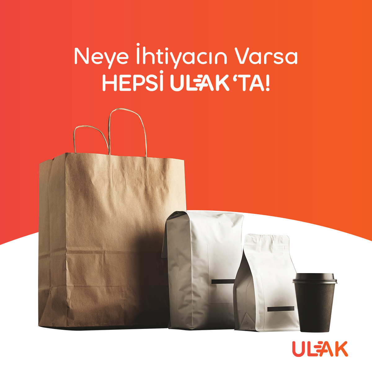 Bir paketin taşınması konusunda neye ihtiyacın varsa hepsi ULAK'ta!

Ürünlerini müşterilerine gün içinde teslim etmek için yemekleri daha dumanı üzerindeyken müşterilerine teslim etmek için, ister arkadaşına sende kalan eşyasını hızla ulaştırmak için, hepsinin ortak noktası ULAK!