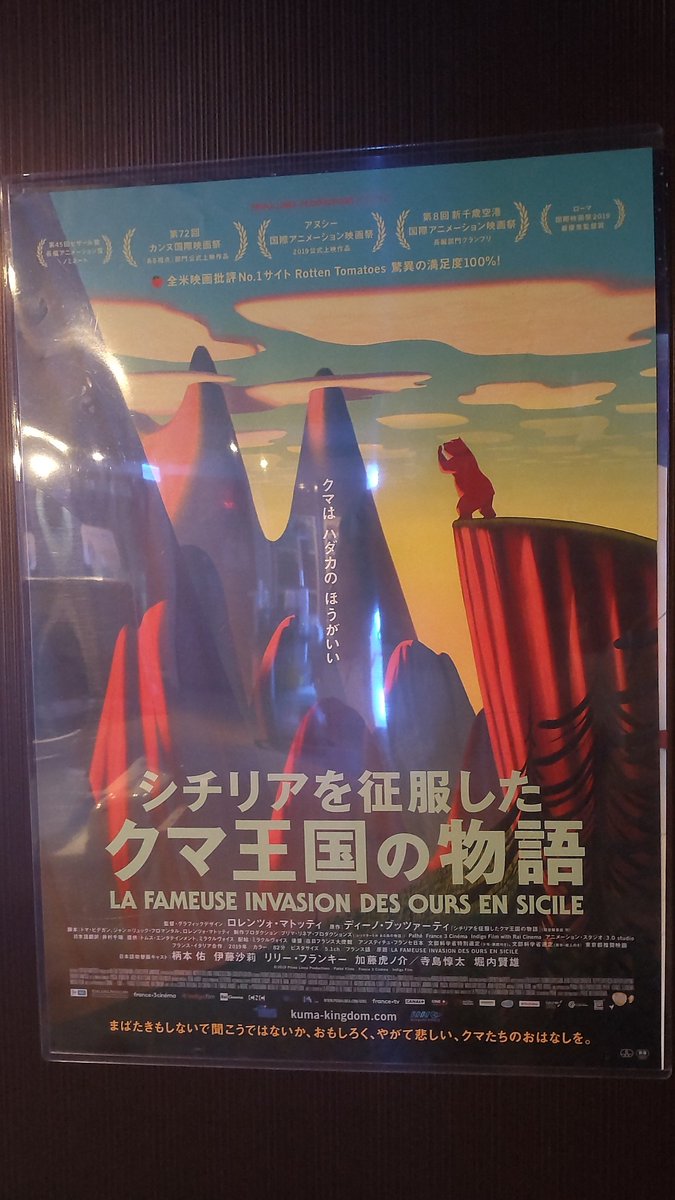 Tweets With Replies By 映画 シチリアを征服したクマ王国の物語 Kuma Kingdomjpn Twitter