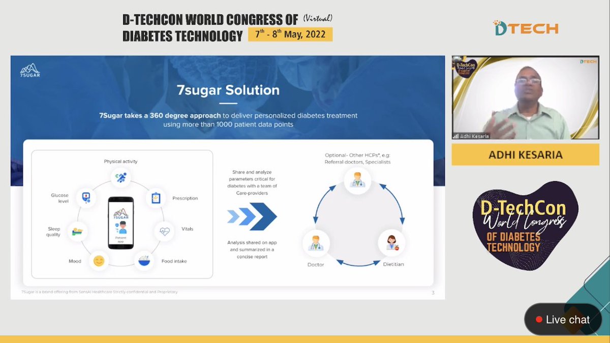 DTechCon's tweet photo. Adhi Kesarla Talked at DtechCon2022 about Empowering Doctors for superior clinical outcomes
Moderated By: Tushar Anil Sadhu
Chaired by: Dr. Amit Gupta & Dr. Ami Sanghvi @dramitaol @dramisanghvi @startupindia
Attend Live: https://t.co/JCIjHVyr83
#Dtech #DtechCon2022 #healthTech https://t.co/1XzPlQd7GJ