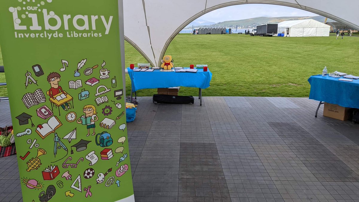 discinverclyde's tweet image. Bookbug and friends are looking forward to hearing ‘There’s a Hole in my Bagpipes Wee Hamish Wee Hamish’ at today’s @InverclydeLibs #BookbugSession at @GourockHGames

#DiscoverInverclyde #DiscoverGourock
#Gourock #YS2022 #Bookbug #MelioraFestival
