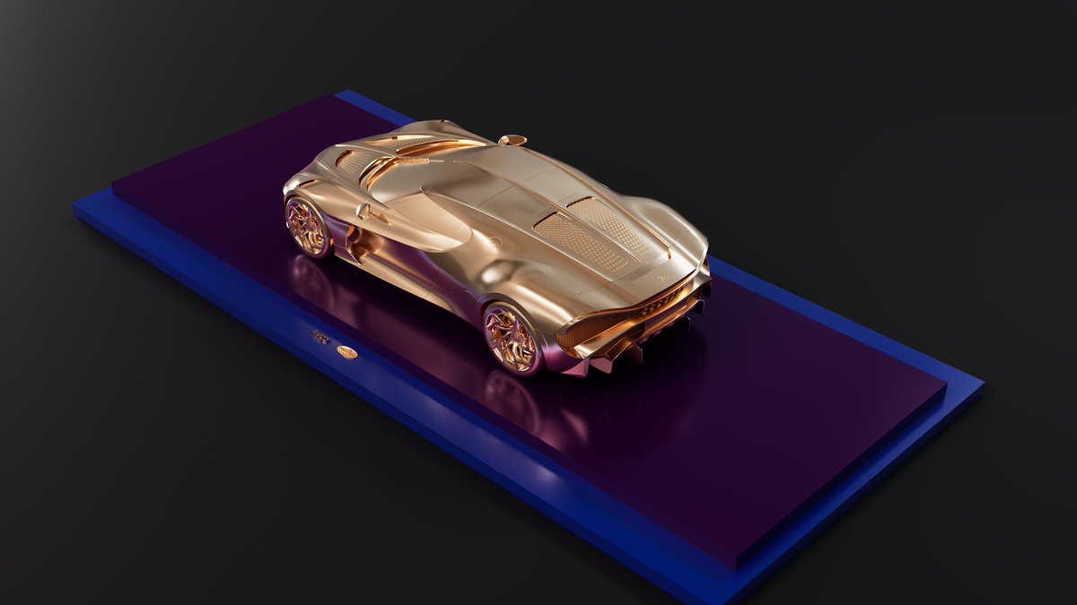 - Asprey Bugatti -
A closer look at the one-of-a-kind Asprey Bugatti NFT artwork + sculpture, to be made at the Asprey London workshop.

Auctioned by <a href="/phillipsauction/">PHILLIPS</a> , June 30th at the 20th Century Contemporary Art Evening Sale

#aspreybugatti #asprey #bugatti #nft #sculpture