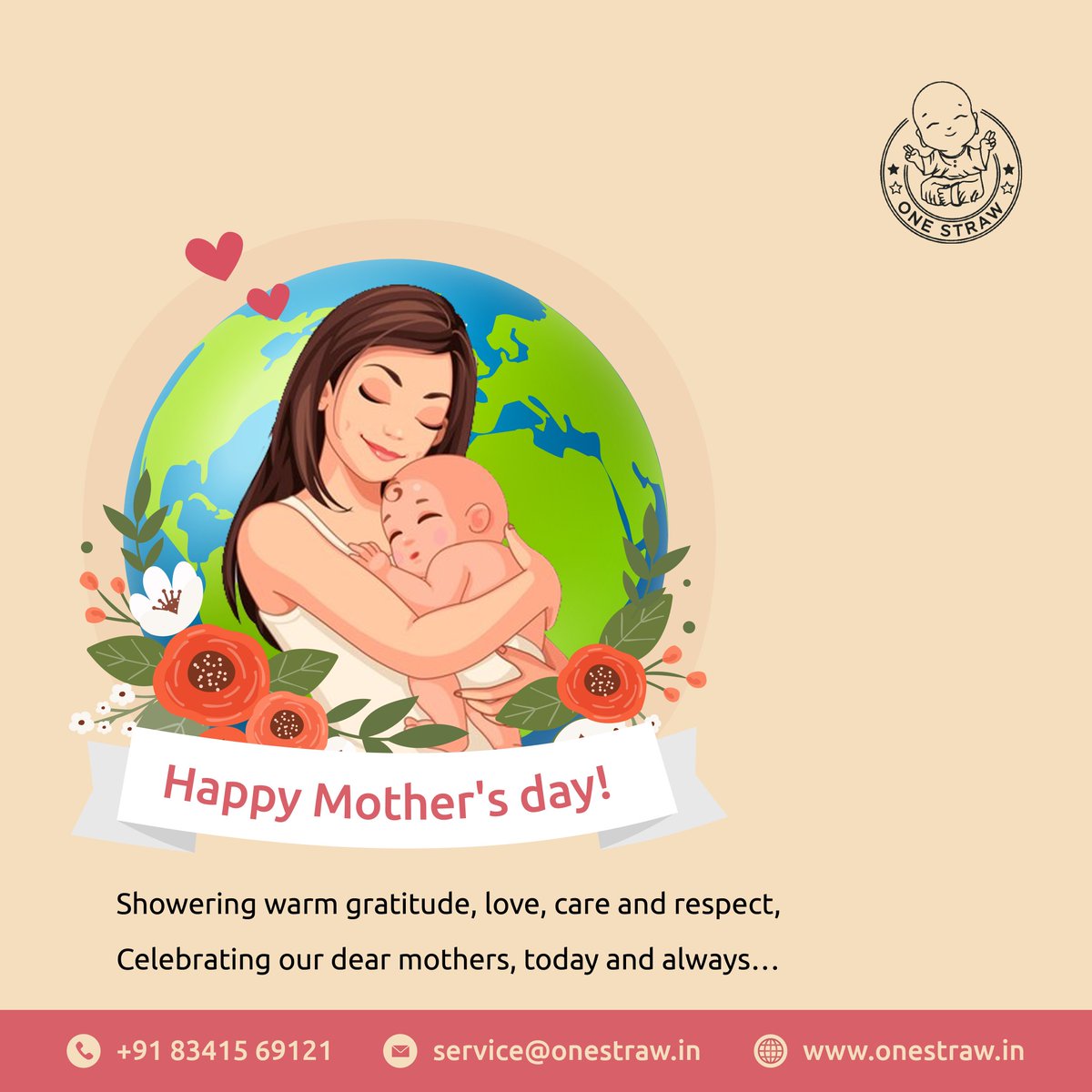 onestrawnatural's tweet photo. Showering warm gratitude, love, care and respect

Celebrating our dear mothers, today and always...

Happy Mother's Day!

#MothersDay #MothersDay2022 #mother #MotherEarth #nurturenature #planetearth #lovemotherearth #lovemother https://t.co/Sqk8AwVgTd