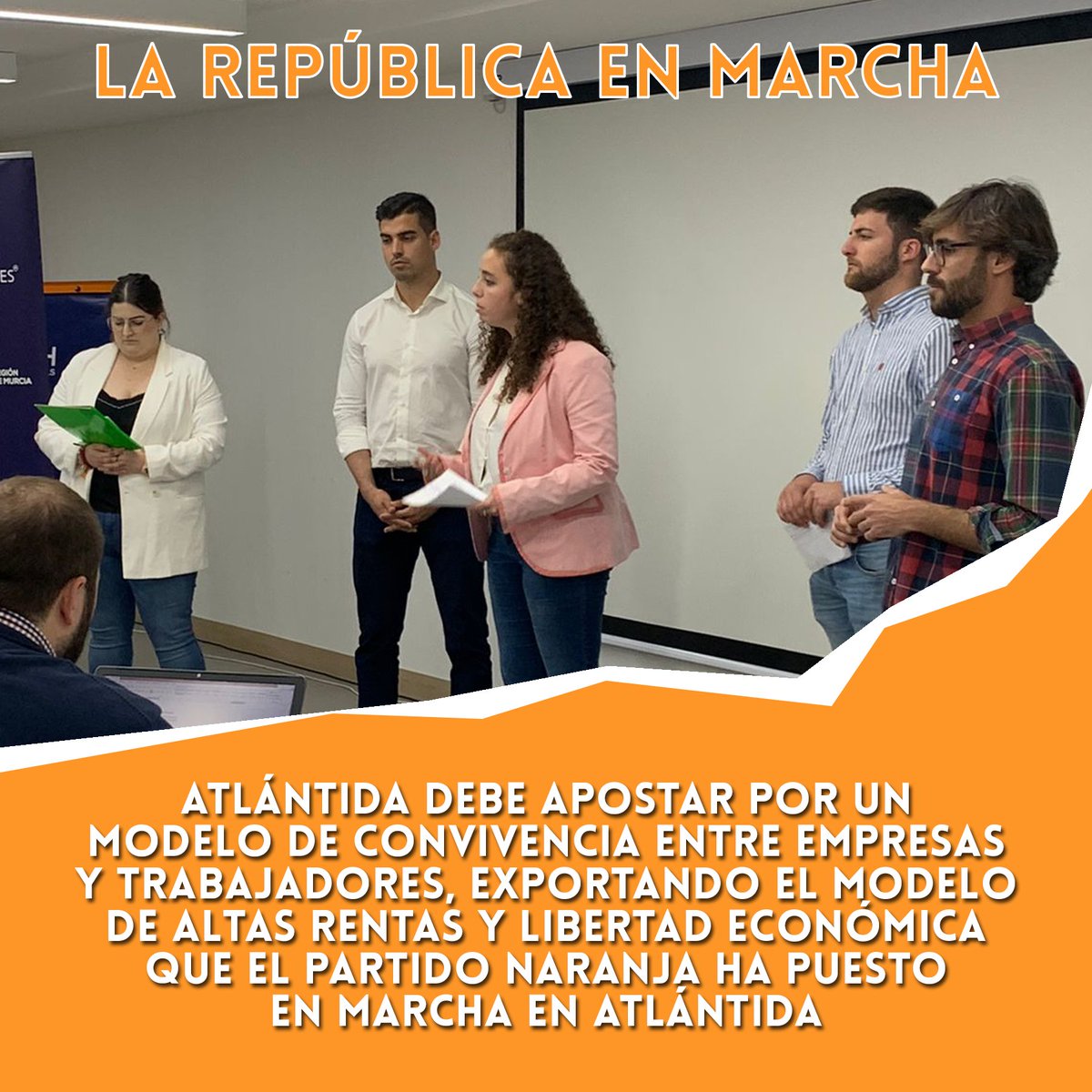 pnaranjacigmap's tweet photo. Nuestro modelo liberal de gestión económica es el único que garantiza estabilidad económica, bienestar y futuro para toda Atlántida /🧡 https://t.co/IoxqxKQw2B
