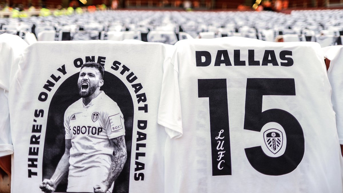 LUFC's tweet photo. 🙌 There’s only one Stuart Dallas! https://t.co/TA3IRB2Ptx