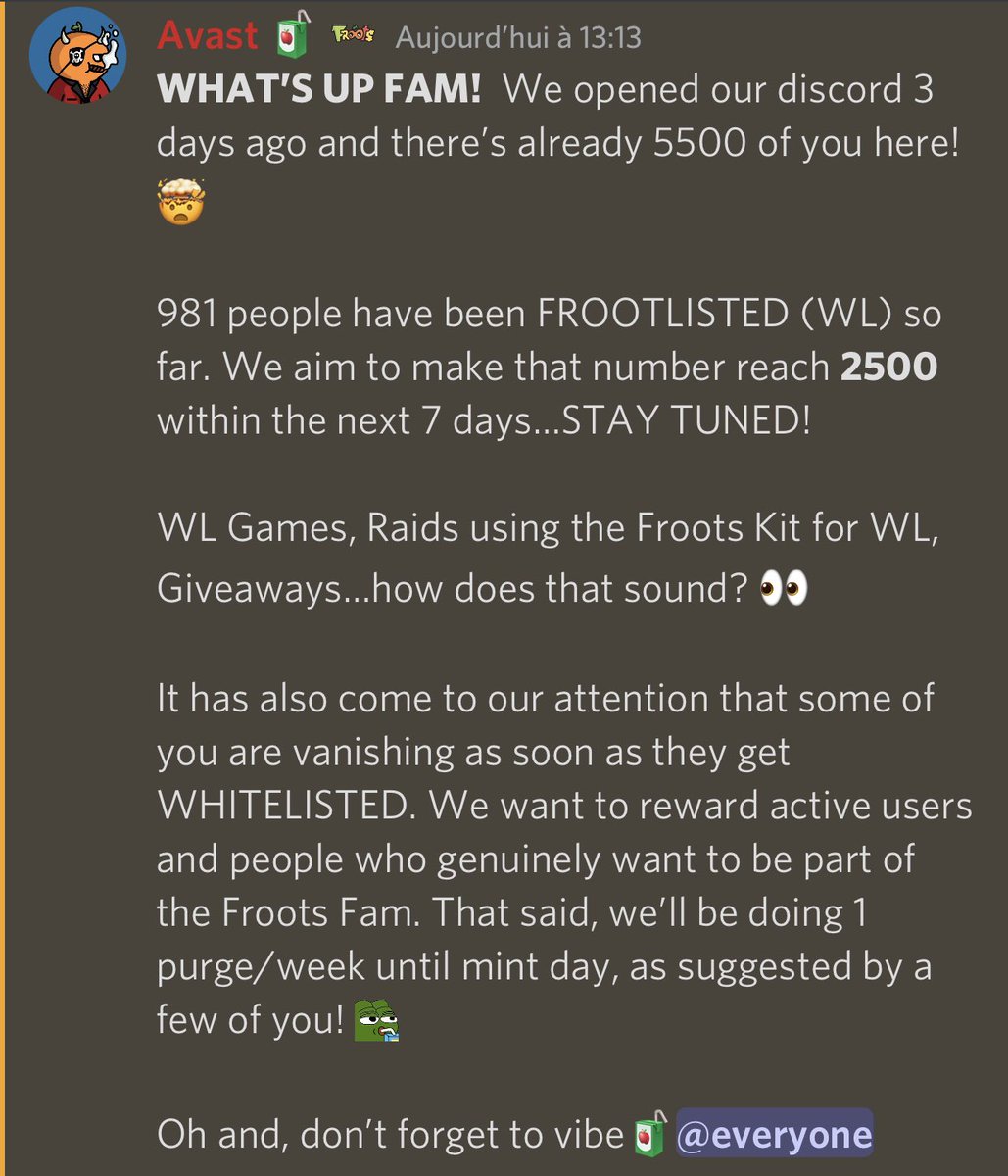 FROOTS 🧃 tweet media