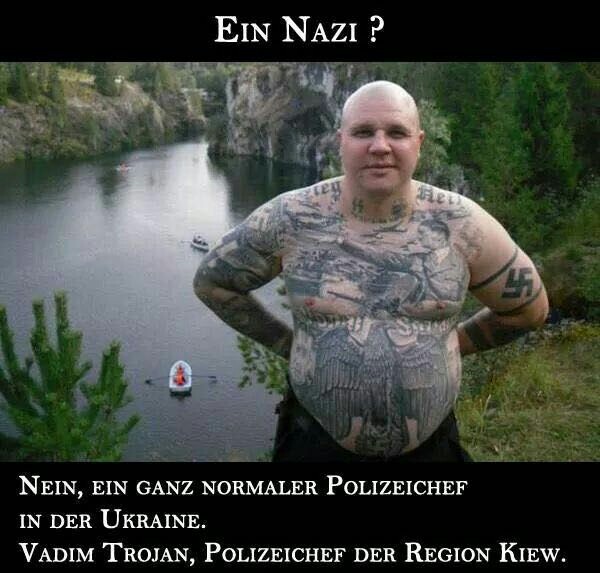 KKubrat's tweet photo. @Dumbrum672 Nein das Volk wird hier, wie in vielen anderen Dingen ebenfalls, bewusst belogen. In der Ukraine regieren viele Nazis mit. Sie sprachen davon die Russen zu schlachten. Es wurden über 10.000 Russen im Donbass ermordet, im Auftrag der ukrainischen Regierung. https://t.co/KIzDcG1whG