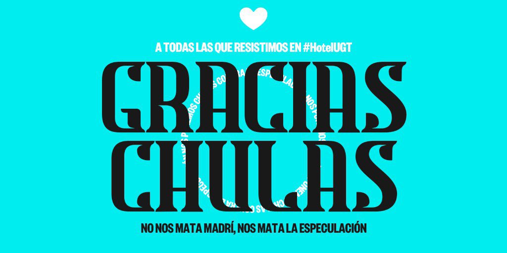 CSIngobernable's tweet photo. ¡Gracias CHULAS!

A todas las que resistimos ayer en #HotelUGT

Lo mejor está por venir 💓⚡️ https://t.co/i2B7USySxo