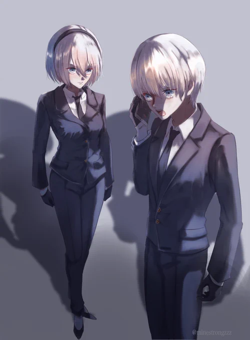ボディガード風2Bと9s 