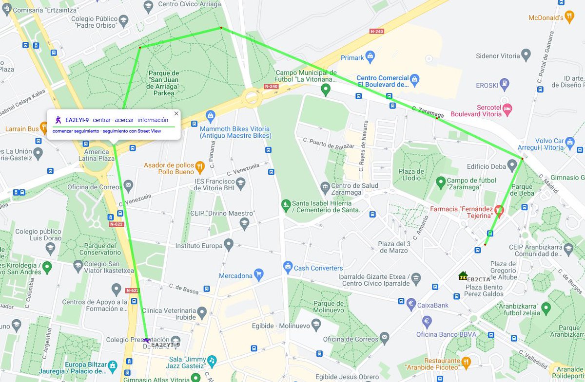 ast_josea's tweet photo. ¡Qué bien me ha sentado el paseo! Esta tarde a partir de las 19 horas os explico como el APRS va a ayudarnos a posicionar a @ProjectIcaro
Como siempre en https://t.co/zLlHf3Kfjo 
#DomingosDeTelecos https://t.co/1th8bxLYto