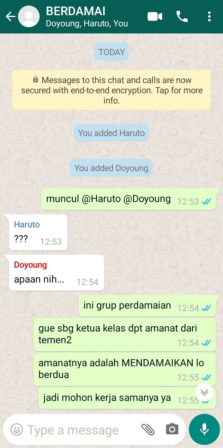 lana on Twitter: "23) di suatu siang hari sabtu, tiba2 dimasukin ke