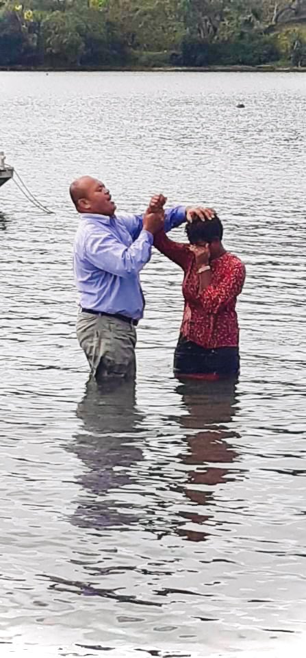 Another Sunday in the PACIFIC Region! 
AIMer’s son, Parker, is so happy his friend David received the Holy Spirit today!
Baptisms took place across the island nations!
What a blessed Mother’s Day Sunday!